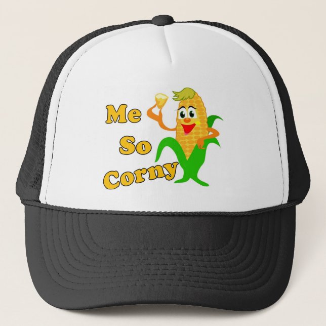 Corny Full Trucker Hat (Front)