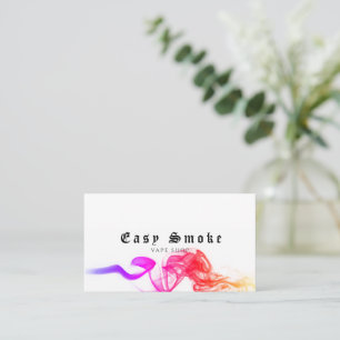 Corolful Smoke Vape Shop Business Card