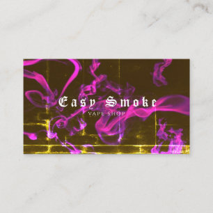 Corolful Smoke Vape Shop Business Card