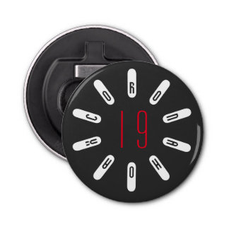 Corona 19 Button Bottle Opener