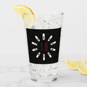 CORONA 19 HOAX T-Shirt Logo on Glass