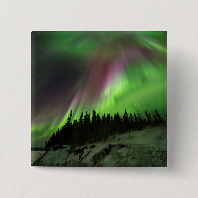 Corona Aurora 15 Cm Square Badge (Front)