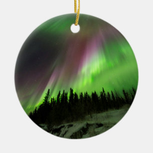 Corona Aurora Ceramic Ornament