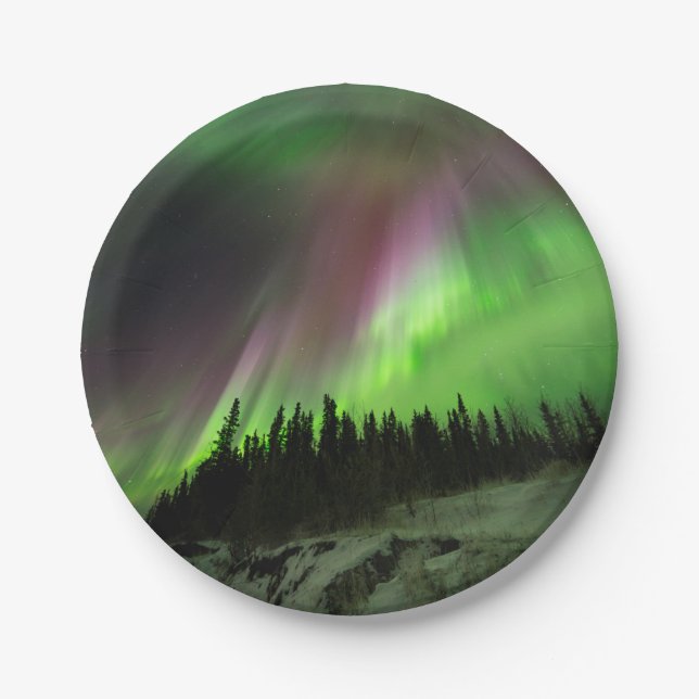 Corona Aurora Paper Plate (Front)