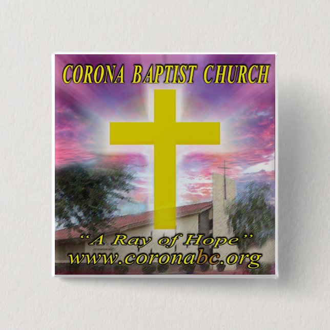 Corona Batist Church Pin (Front)