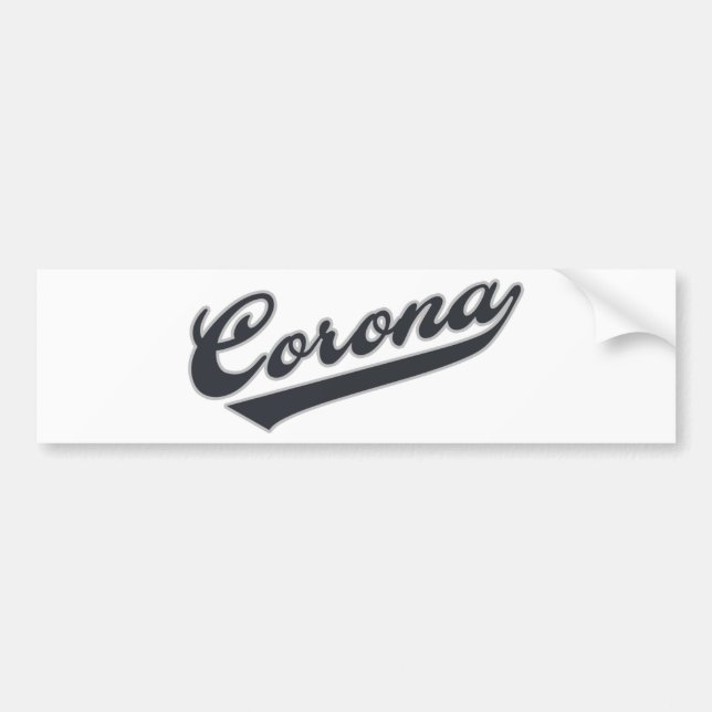 Corona Bumper Sticker (Front)