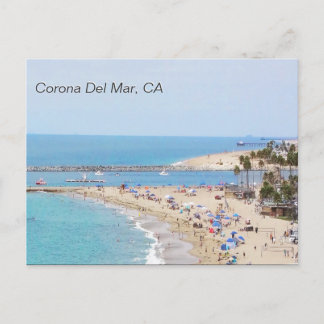 Corona Del Mar, CA Postcard