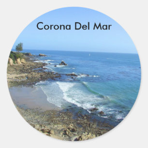 Corona Del Mar California Beach Stickers