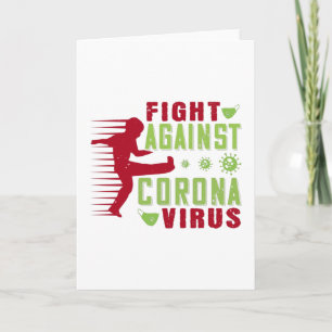 Corona - Fight Against Corona Virus Card