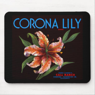 Corona Lily Mouse Pad