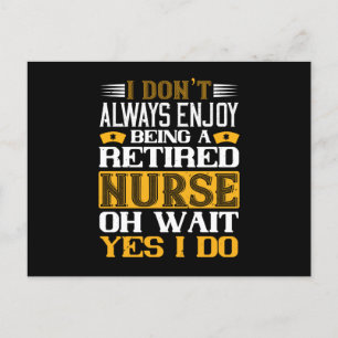 Corona Nurses - Being A Retired Nurse Postcard