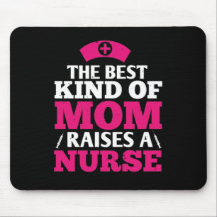 Corona Nurses - Best Mum Raises A Nurse Mouse Pad