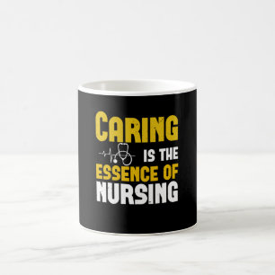 Corona Nurses - Caring Is The Essence Coffee Mug