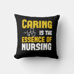 Corona Nurses - Caring Is The Essence Cushion