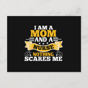 Corona Nurses - I Am A Mum And A Nurse Postcard