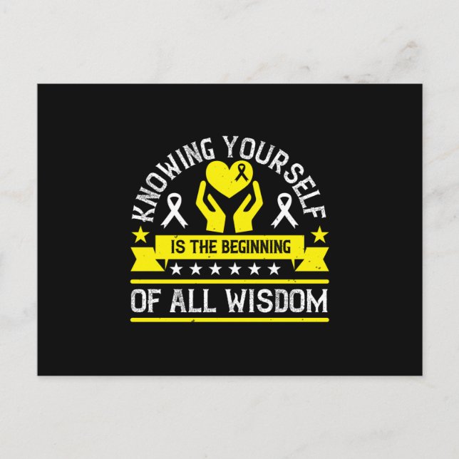 Corona Virus Mindfulness Design Postcard (Front)