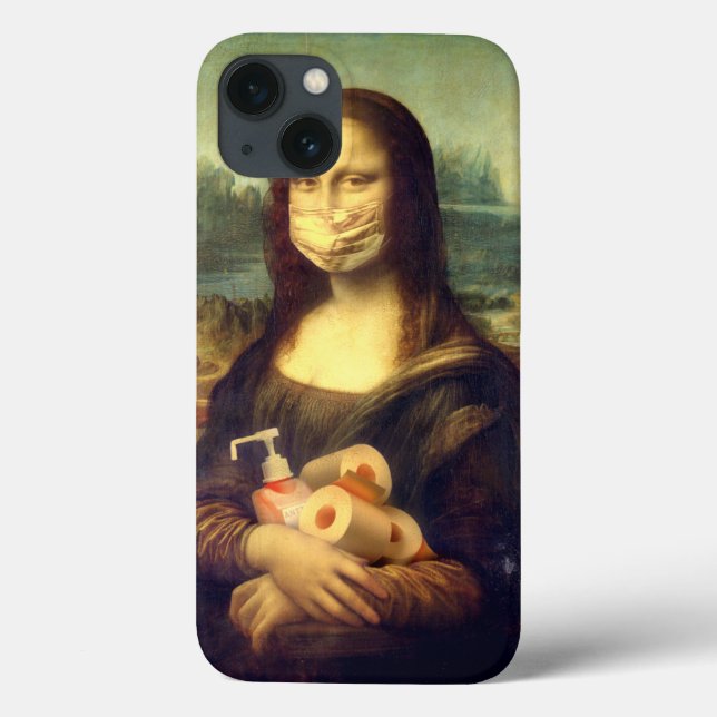 Corona Virus Portrait Case-Mate iPhone Case (Back)