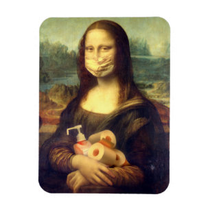 Corona Virus Portrait Magnet