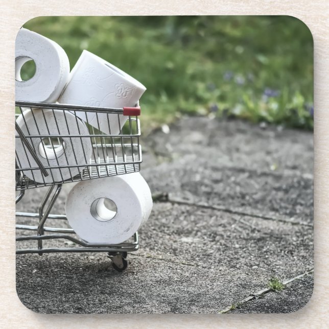 Corona Virus Protective Mask Coaster (Front)