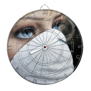 Corona Virus Protective Mask Dartboard