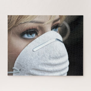 Corona Virus Protective Mask Jigsaw Puzzle