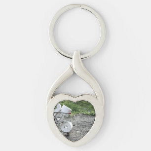 Corona Virus Protective Mask Key Ring