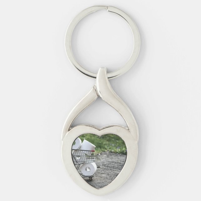Corona Virus Protective Mask Key Ring (Front)