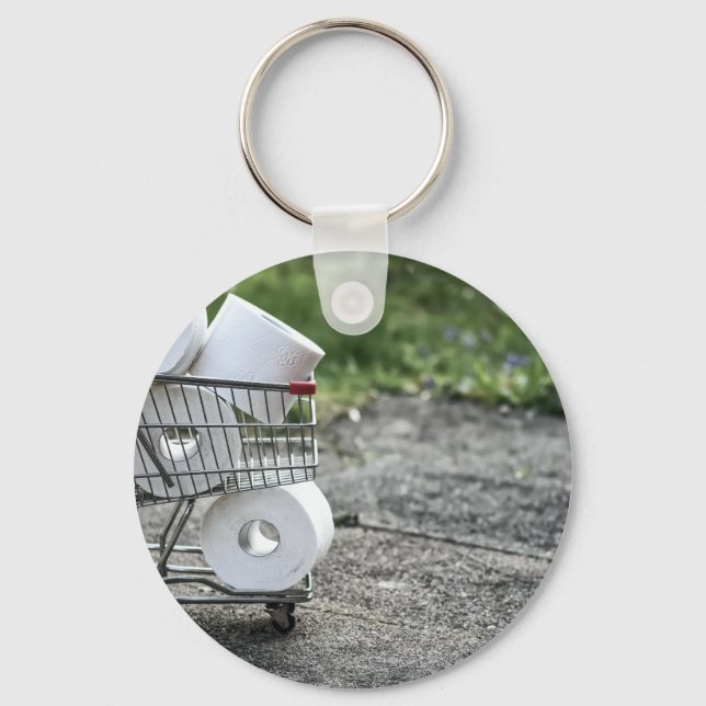 Corona Virus Protective Mask Key Ring (Front)