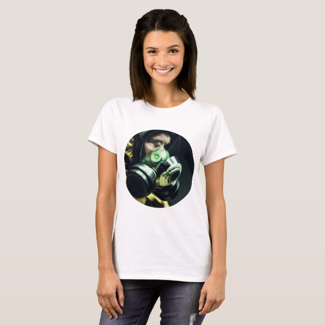 Corona Virus Protective Mask T-Shirt (Front Full)