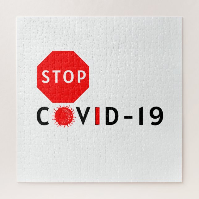 corona virus puzzle (Vertical)