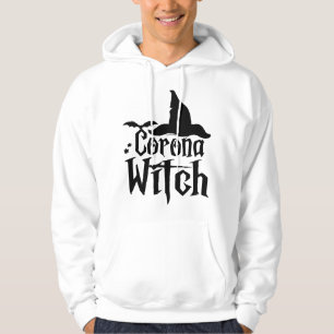 Corona Witch Halloween , Funny Halloween , Hoodie