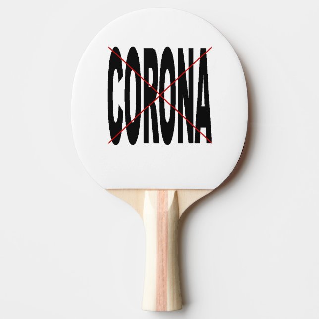 CORONA X Ping Pong Racket Paddle (Front)