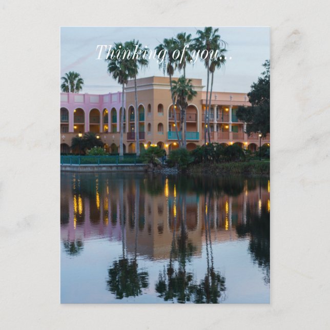 Coronada Springs Reflections Postcard (Front)