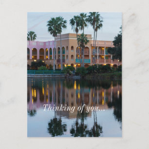 Coronada Springs Reflections Thinking Of You Postcard