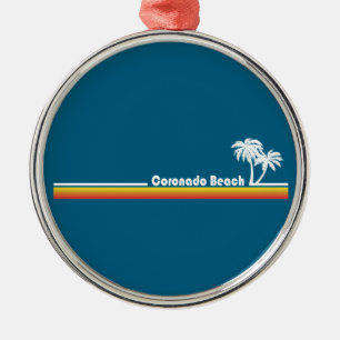 Coronado Beach California Metal Ornament