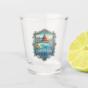 Coronado, California California Shot Glass