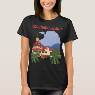 Coronado Island San Diego Hotel Travel T-Shirt