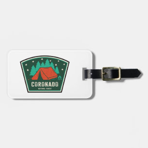 Coronado National Forest Camping Luggage Tag