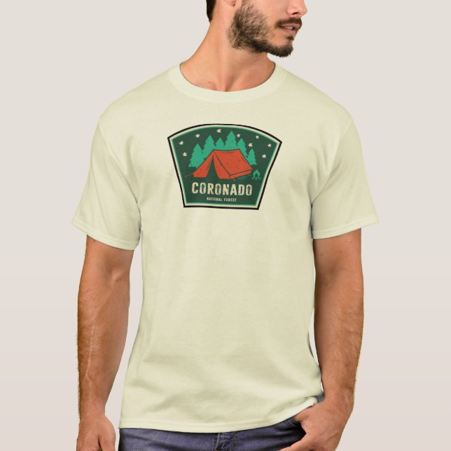 Coronado National Forest Camping T-Shirt (Front)
