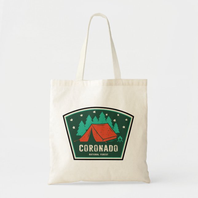 Coronado National Forest Camping Tote Bag (Front)