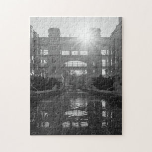 Coronado Sunburst Grayscale Jigsaw Puzzle