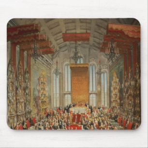 Coronation Banquet of Joseph II in Frankfurt Mouse Pad