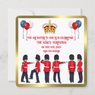 Coronation Celebration Lunch Invitation