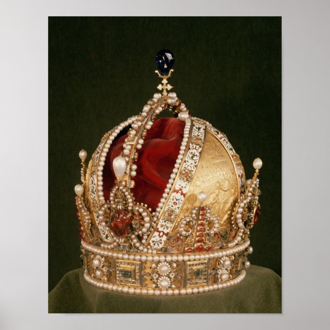 Coronation crown of Rudolph II , c.1576 Poster (Front)