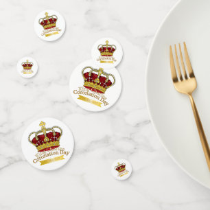 Coronation Day Crown Confetti