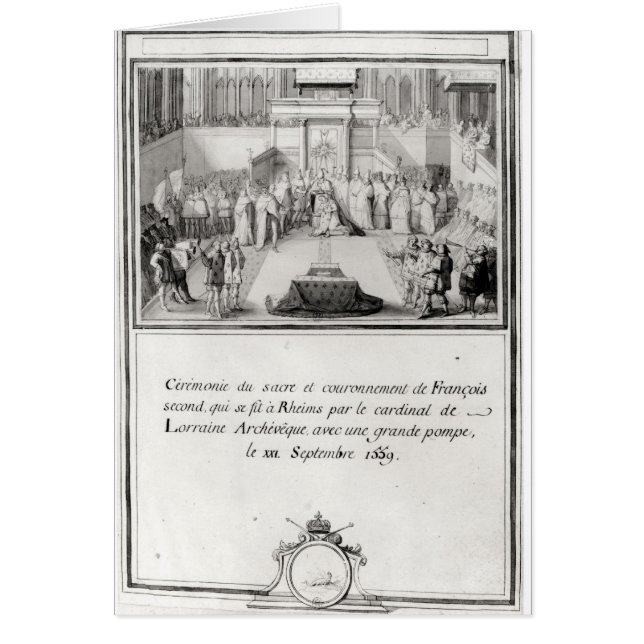 Coronation of Francis II (Front)