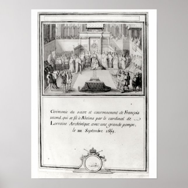 Coronation of Francis II Poster (Front)