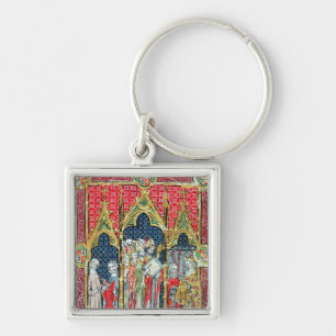 Coronation of the Kings of Aragon and Castille Key Ring