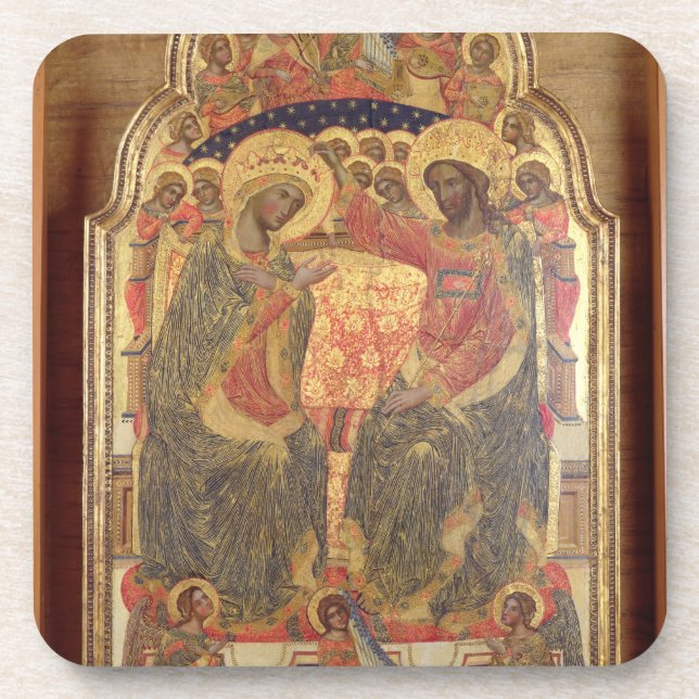 Coronation of the Virgin, 1372 Coaster (Front)
