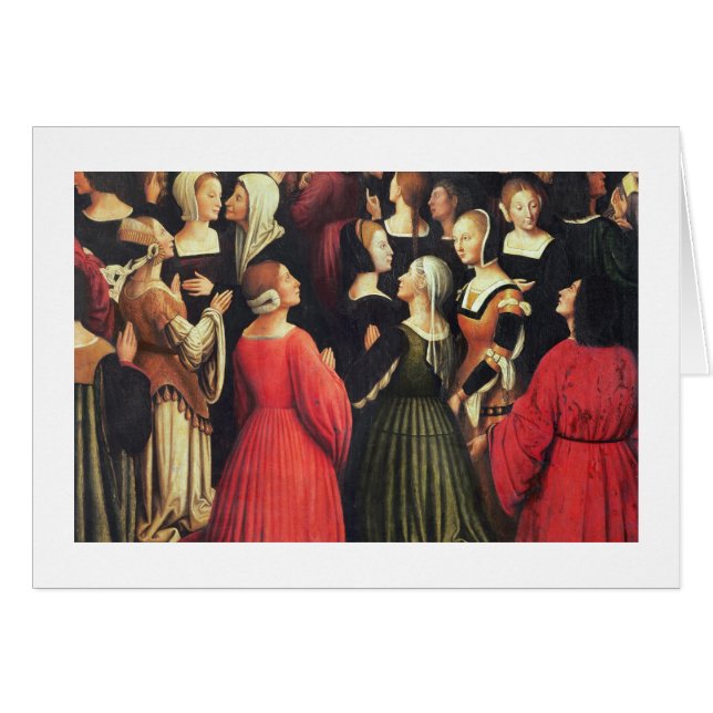 Coronation of the Virgin, 1513 (oil on panel) (det (Front Horizontal)